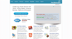 Desktop Screenshot of photo-flash-maker.com